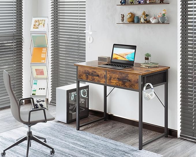 Casaottima 32 Inch Small Office Computer Desk - Image 6