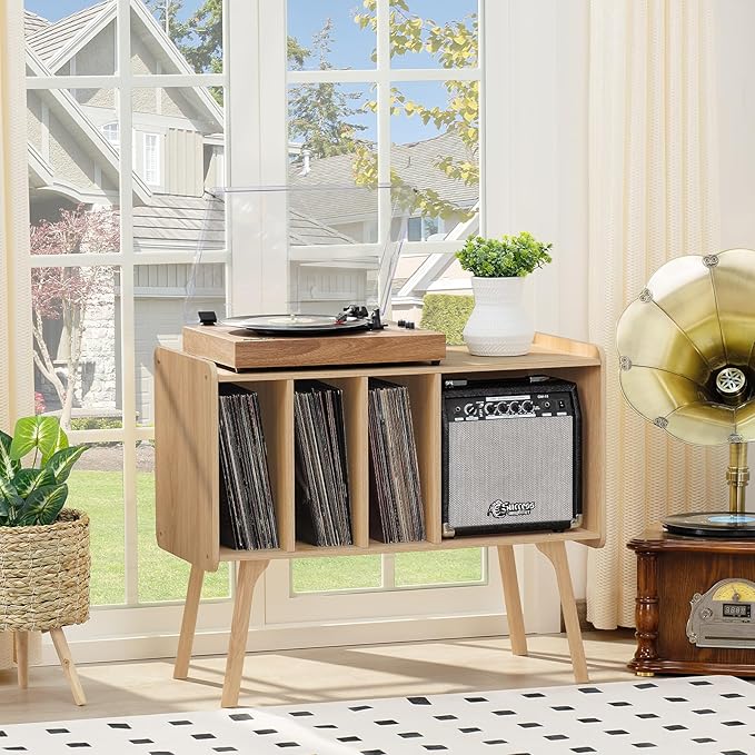 Lerliuo Record Player Stand - Image 2