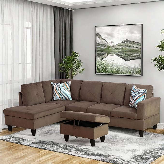 Modular Sectional Couch, L Shaped Couch - Image 4