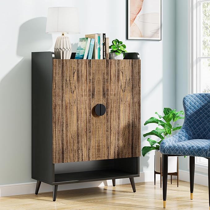 Tribesigns Shoe Cabinet with Doors, 7-Tier Shoe Storage Cabinet with Adjustable - Image 9