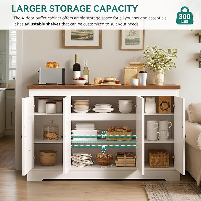 YITAHOME Sideboard Buffet Cabinet - Image 4