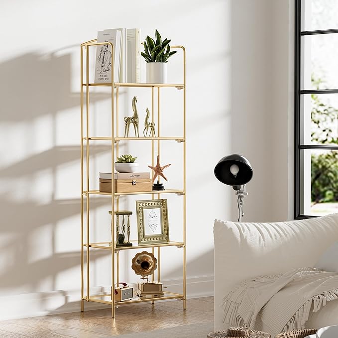 Crofy No Assembly Folding Bookshelf - Image 2