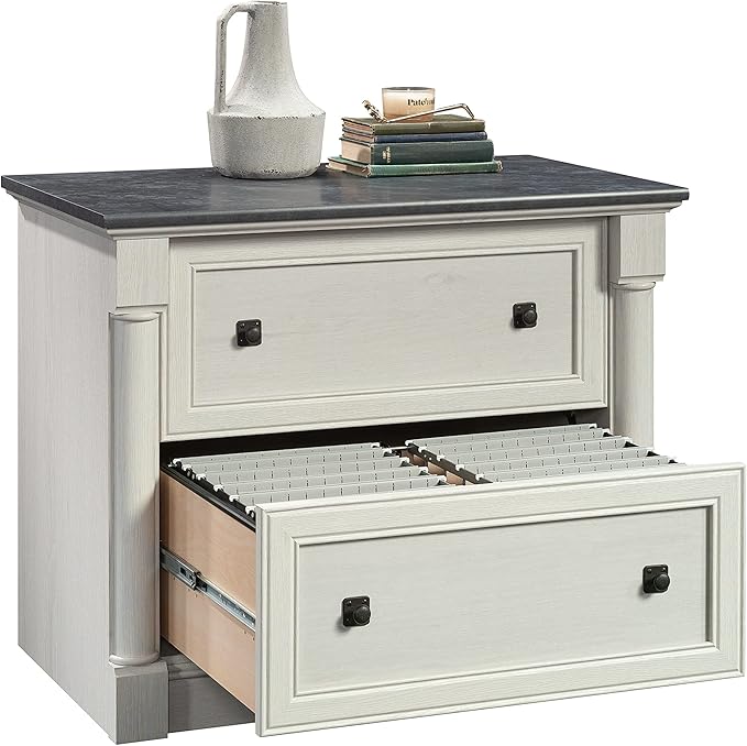 Sauder Palladia 2 Drawer File Cabinet, Lateral Filing Cabinets - Image 13