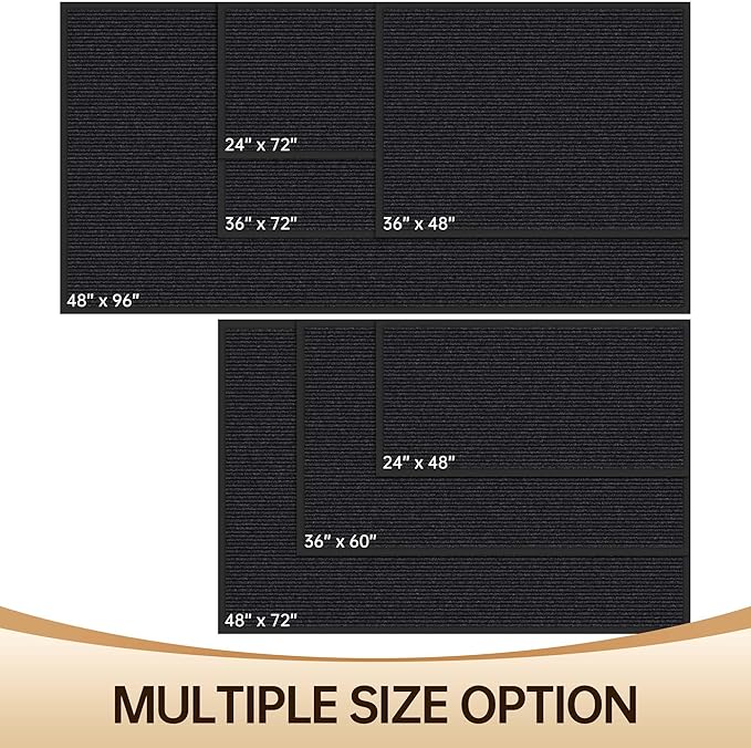 Amyracel Front Door Mat Indoor Outdoor Entrance, Stain and Fade Resistant - Image 6