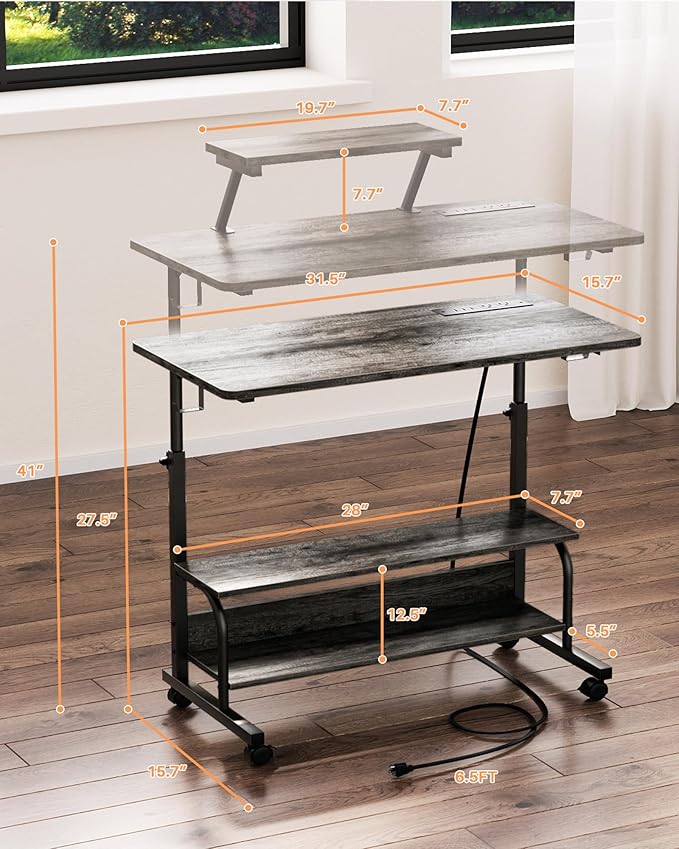 Height Adjustable Standing Desk - Image 3