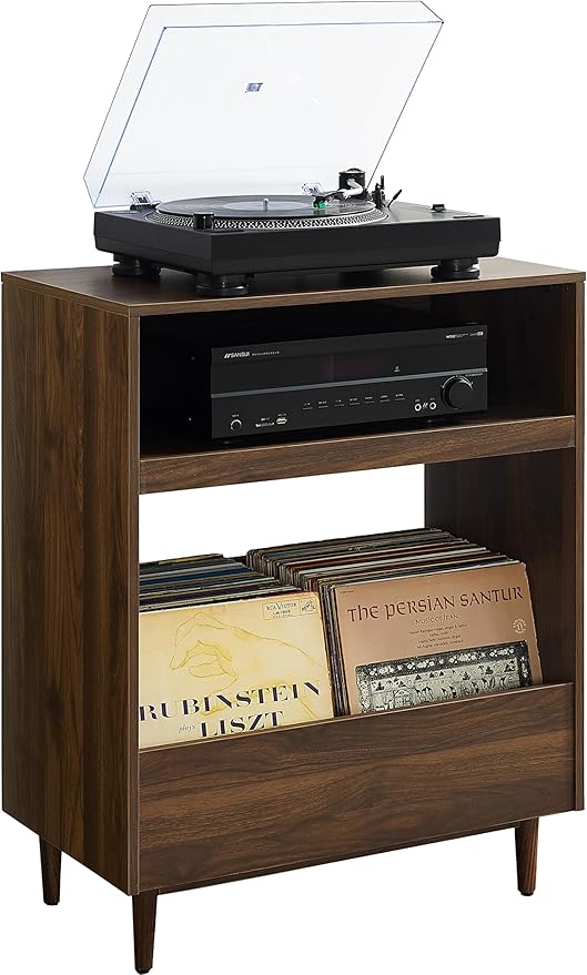 Crosley Furniture Liam Turntable Record Player Stand - Image 5