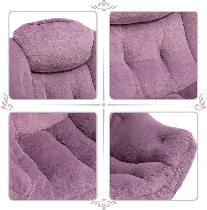 HollyHOME Fabric Lazy Chair - Image 6