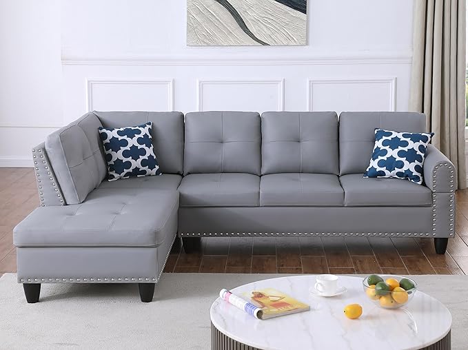 Ball & Cast 98" L Shaped Sectional Couch - Image 3