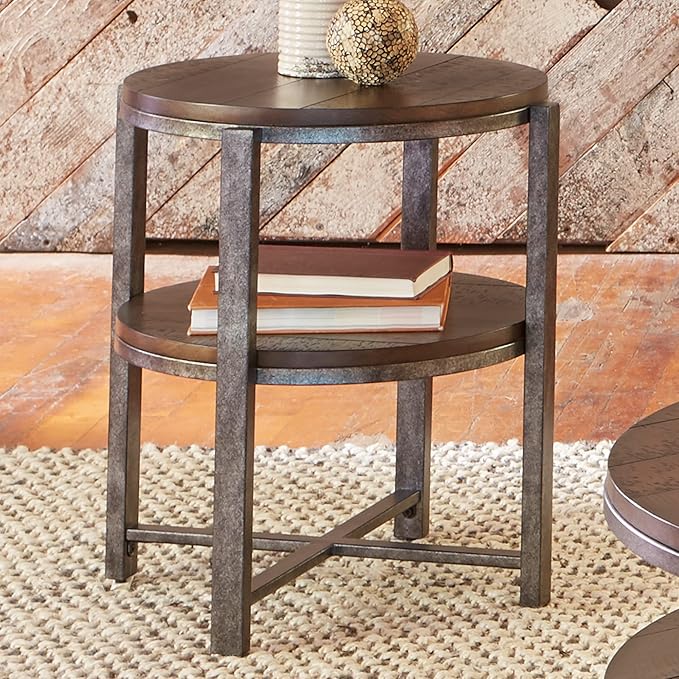 LIBERTY FURNITURE INDUSTRIES, INC. Breckinridge Round End Table - Image 5
