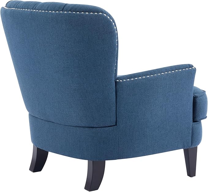 Ball & Cast Accent Chair, Mid-Century Lounge Living Room Chairs - Image 7