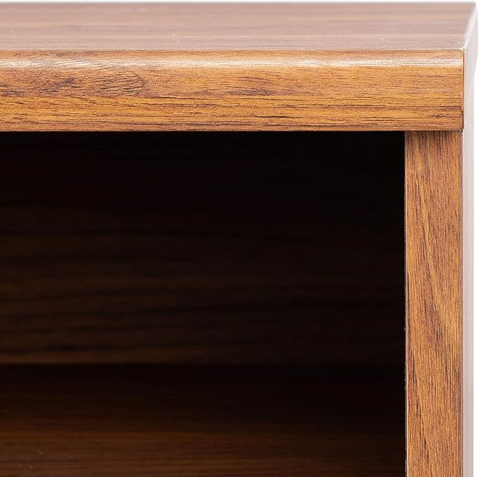 SAFAVIEH Aurelio TV Stand for up to 55" Flatscreen – Walnut Brown, 1 Sliding - Image 11