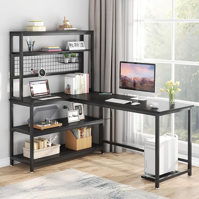 Tribesigns 55" Large Computer Desk by Tribesigns