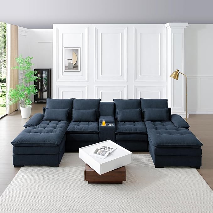 KEIKI 130" U-Shaped 6 seat Sofa - Image 3