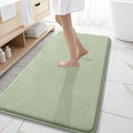 OLANLY Thick Memory Foam Bath Mat Rug 47x20, Extra Soft Absorbent Bathroom Rug by OLANLY