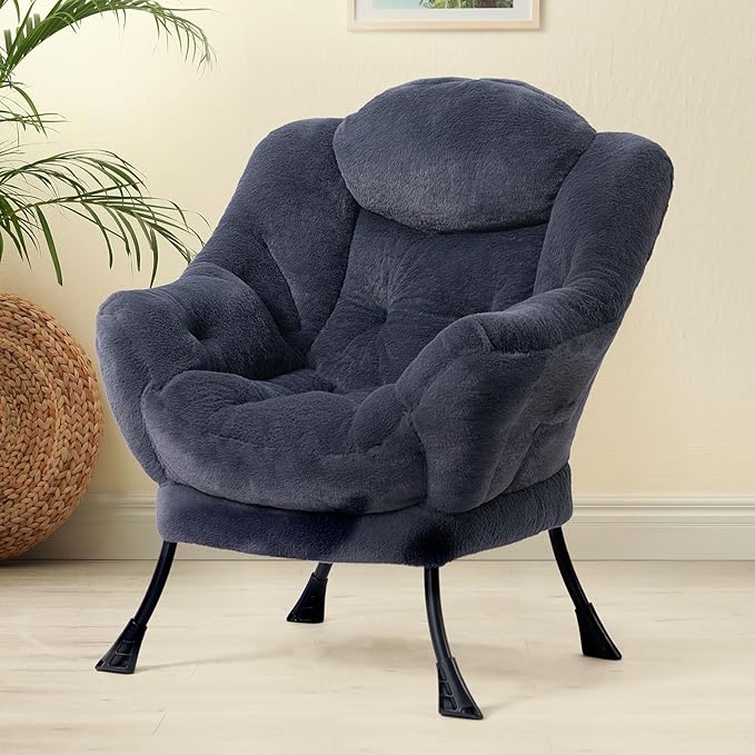 HollyHOME Fabric Lazy Chair - Image 9