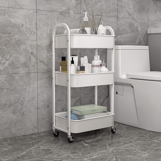 MAX Houser 3-Tier Rolling Utility Cart - Image 6