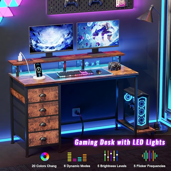 Furologee 47" Computer Desk - Image 5