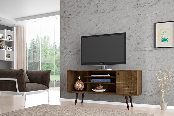 Manhattan Comfort Liberty Collection Mid Century Modern TV Stand - Image 2