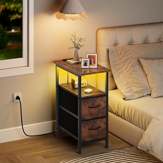 Vagusicc Set of 2 Nightstand - Image 2