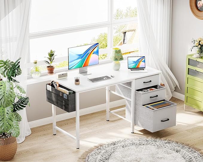 Casaottima 40 Inch Small Home Office Computer Desk - Image 7