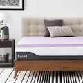 Lucid 2 Inch Lavender Infused Memory Foam Mattress Topper by Lucid