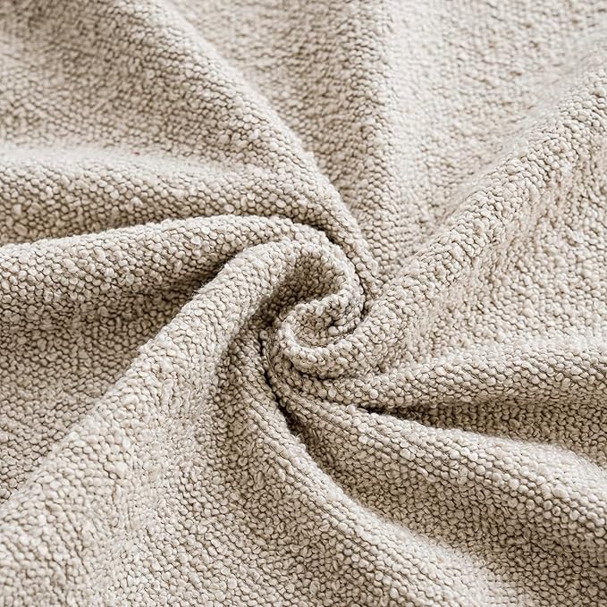 Foindtower Pack of 2, 20 x 20 Inch, Decorative Textured Boucle Throw Pillow - Image 3