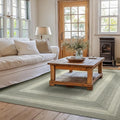 Homespice Grey Cloud Jute Braided Area Rugs, 8x10' Rectangle by Homespice