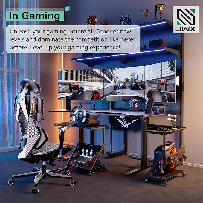 JWX Dual Motor Standing Gaming Desk - Image 3