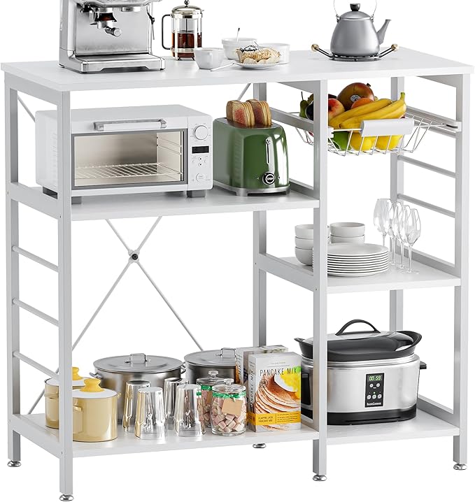 Baker’s Rack, Microwave Oven Stand by VOVALACraftingDreamHomes