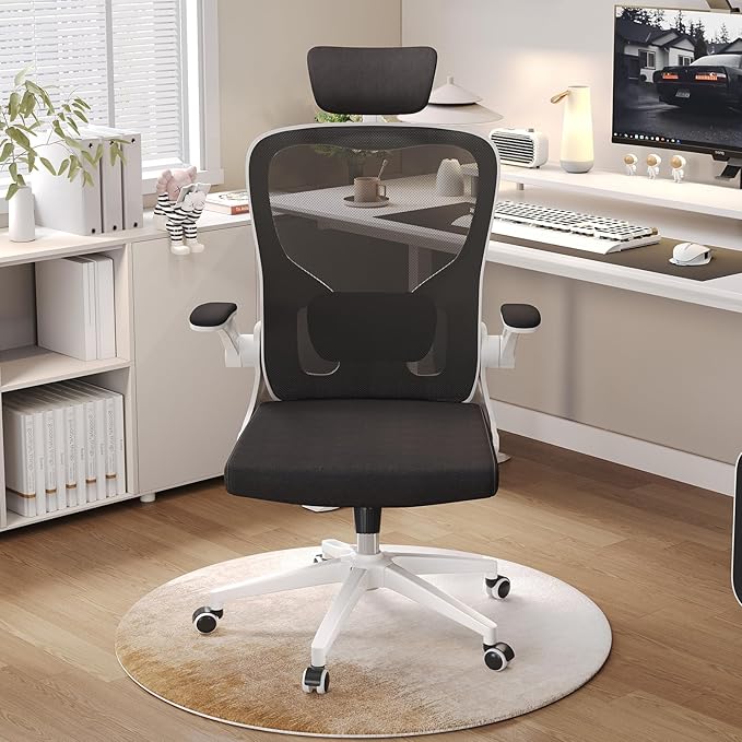 Ergonomic Office Chair, High-Back Mesh Computer Desk Chair - Image 4
