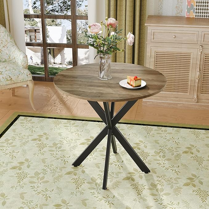 Unovivy 31.5" Small Round Dining Table - Image 3