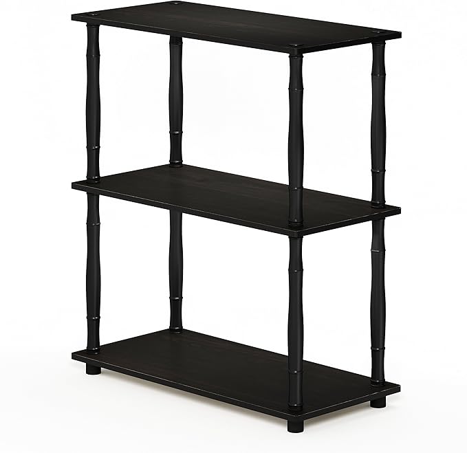 Furinno Turn-N-Tube 3-Tier Compact Multipurpose Shelf Display Rack - Image 4