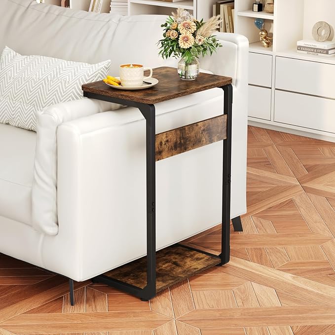 C-Shaped End Tables, Small Side Table - Image 2