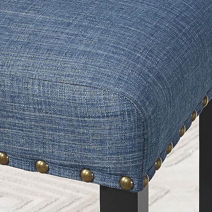Roundhill Furniture Biony Fabric Bar Stools - Image 4