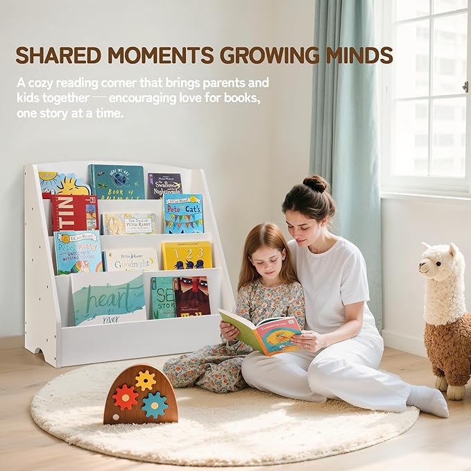 TOETOL 4-Tier Kids Bookshelf - Image 6