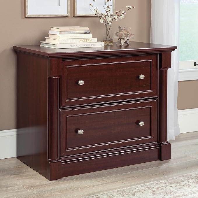 Sauder Palladia Lateral File, L: 36.81" x W: 22.01" x H: 29.62", Select Cherry - Image 2