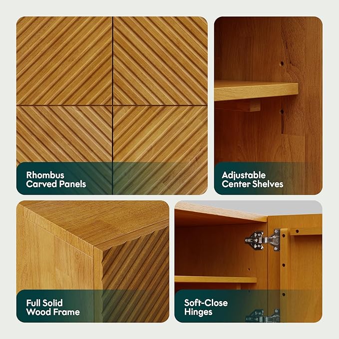 Bme Rhombus Wooden TV Stand - Image 5