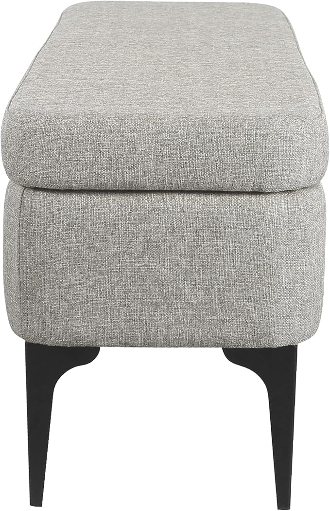 HomePop Upholstered Storage Bench - Image 8