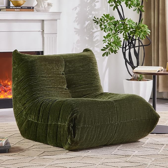 Bean Bag Chair, Fireside Chair Big Bean Bag Sofa by SUYOLS