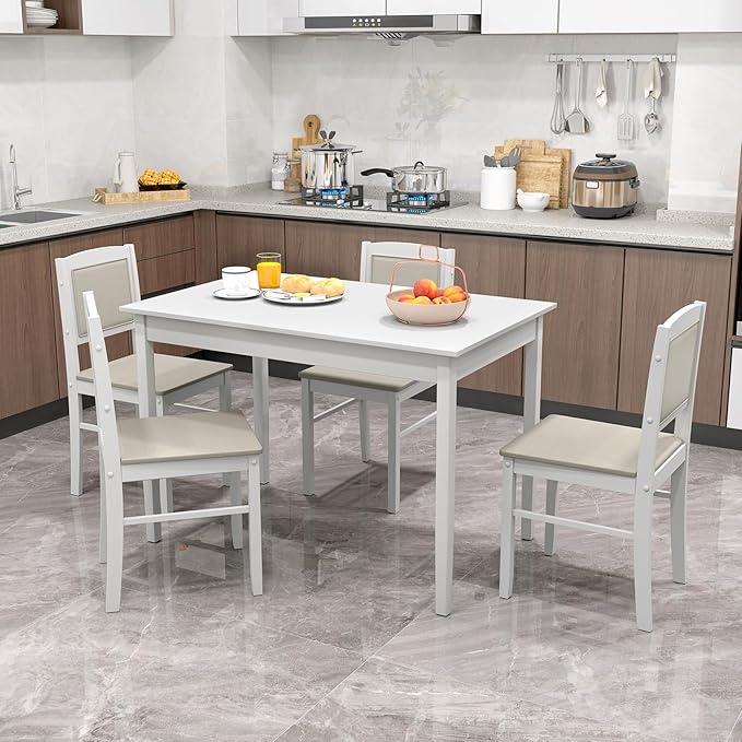 Giantex 5-Piece Dining Table Set - Image 2