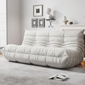 Bean Bag Chairs for Adults, BeanBag Reading Chair Memory Foam Couch 3-Seater by WHGBJA