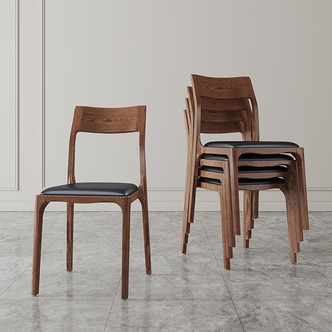 Manhattan Comfort Moderno Stackable Dining Chairs - Image 5