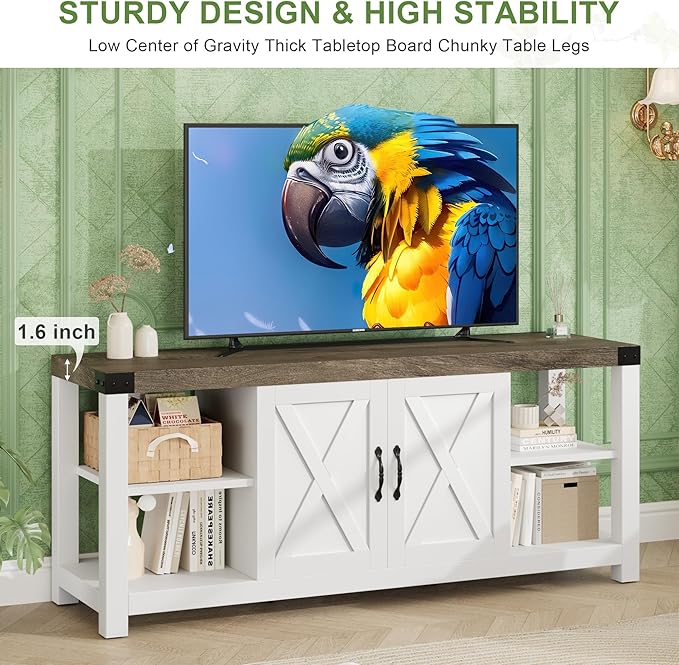 TV Stand for 65 Inch TV, 60 Inch Entertainment Center - Image 8