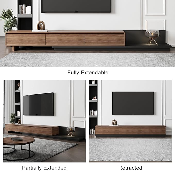 Mid-Century Modern Extendable TV Cabinet - Image 6