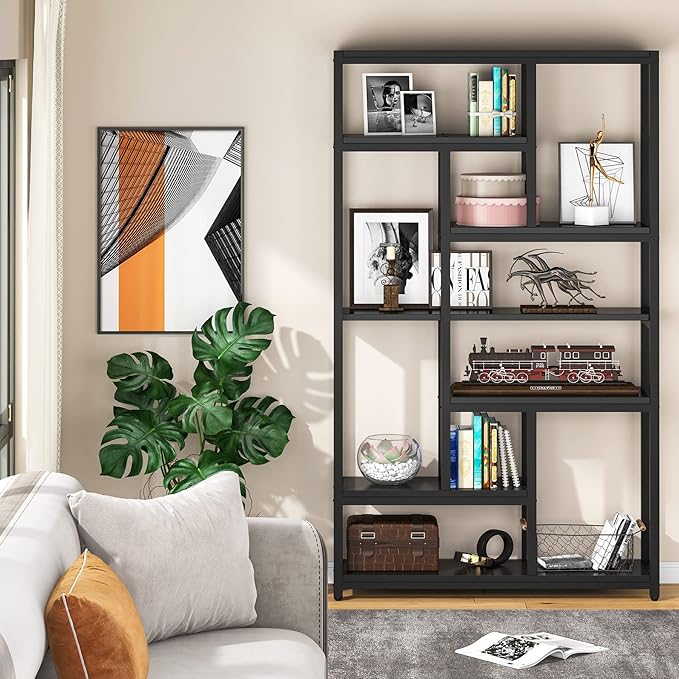Tribesigns 79 Inch Bookshelf, 7-Tier Tall Bookcase - Image 7