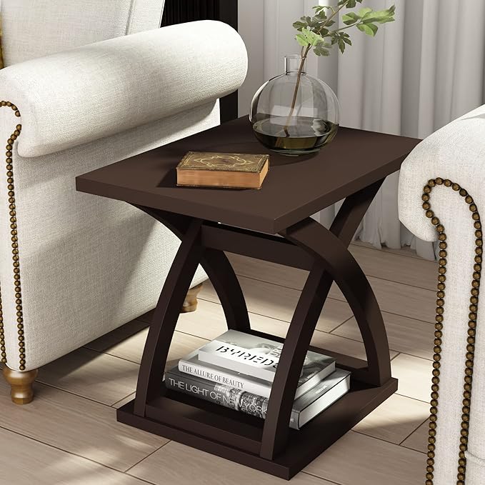 ChooChoo End Side Table Set of 2, Modern End Table - Image 6