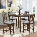 KEIKI 5-Piece Counter Height Dining Table Set by Unknown