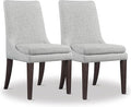 Upholstered Dining Chairs Modern Sidechair Performance Fabric High Back by Kislot