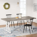 Tribesigns Farmhouse Dining Table by Tribesigns