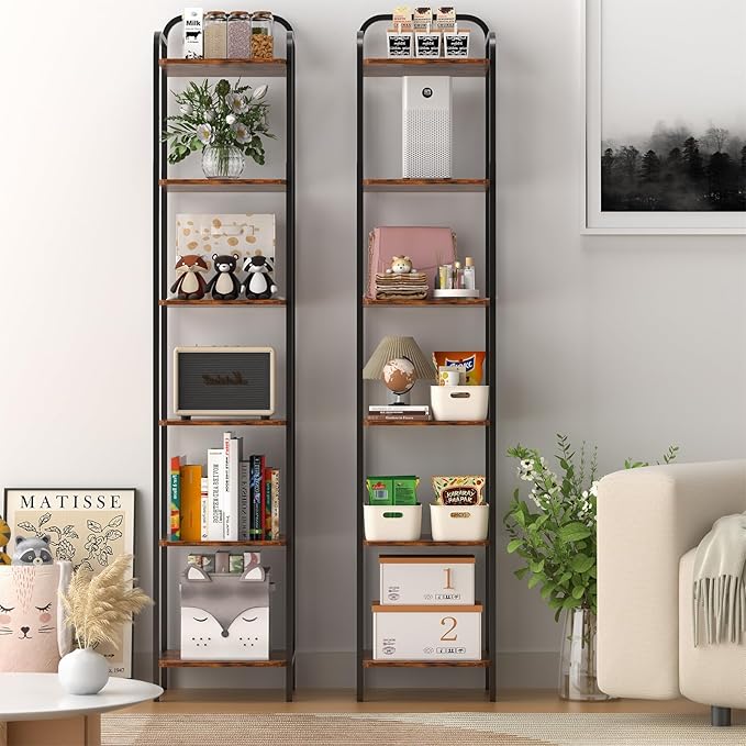 5 Tier Bookshelf, Bookcase - Image 4